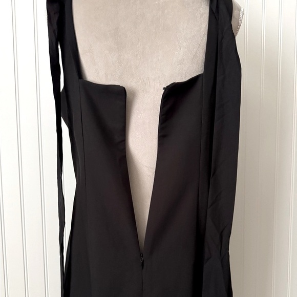 Sam Edelman Women‎ Necklace Sheath Sleeveless Black Dress Size 8 - Picture 9 of 13